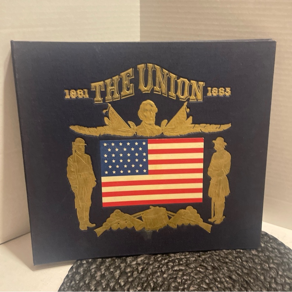 The Union 1861-1865 Commemorative book with record vintage, Columbia records